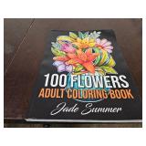 100 Flowers: An Adult Coloring Book with Bouquets, Wreaths, Swirls, Patterns, Decorations, Inspirational Designs, and Much More!