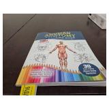 Human Anatomy Coloring Book: 150 Detailed Illustrations & 70 Fascinating Facts in an Anatomy and Physiology Workbook for Adults, Medical Students, & Nurses Focused on Advanced Body Systems Learning