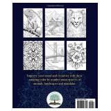 Stress Relieving Color by Numbers for Adults: Amazing Patterns of Animals, Mandalas, Flowers, Landscape and Much More