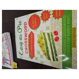 Crosswords Puzzle Easy as Pie: So Easy Mind Relaxing Memory Activity Crosswords Puzzles Book for Adults & Seniors | Relaxing Puzzles to keep busy | Easy to Medium Puzzle