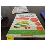 Crosswords Puzzle Easy as Pie: So Easy Mind Relaxing Memory Activity Crosswords Puzzles Book for Adults & Seniors | Relaxing Puzzles to keep busy | Easy to Medium Puzzle