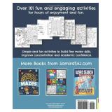 Unicorn, Mermaid and Princess Activity Book for Kids Ages 4-8: Fun Activity Book For Kids | More Than 101 Activities.