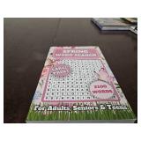 Spring Word Search: A New Fun and Relaxing Large Print Puzzle Book for Adults, Seniors and Teens with Solutions! Anxiety Relief With 100 Spring Themed Word Finds and 2100+ Words to Discover.