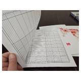 Lot of 3. 3 Column Accounting Ledger Books