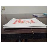 Lot of 3. 3 Column Accounting Ledger Books