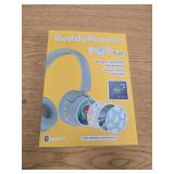 BuddyPhones POP Fun  Foldable Bluetooth Kids Headphones with Microphone  SafeAudio Volume Limiting 85/94dB Works Wired or Wireless  for iPhone/iPad/Tablet/PC and More by Onanoff (Green)