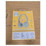 BuddyPhones POP Fun  Foldable Bluetooth Kids Headphones with Microphone  SafeAudio Volume Limiting 85/94dB Works Wired or Wireless  for iPhone/iPad/Tablet/PC and More by Onanoff (Green)