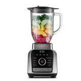 Gourmia Digital Blender with 8 Total Blend Programs, 4 Speeds & Round-Plated Tamper Gray: 1500W, Crushes Ice, Smoothie Maker - Retail: $58