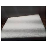 4 pieces of foam, size 37x26 inches - Retail: $80