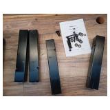 Simpli Home Cosmopolitan 44  Transitional Rectangle Ottoman Bench in Tanners Brown Faux Leather - Retail: $230