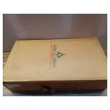 National Tree Company Pre-Lit Artificial Christmas Garland  Green  Evergreen  White Lights  Decorated With Plaid Bows  Berry Clusters  Pine Cones  Plug In  Christmas Collection  9 Feet - Retail: $50