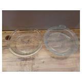 Oxo Good Grips 9" Glass Pie Plate with Lid (Damaged Lid)