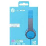 JLab JBuddies Folding Gen 2 Wired Headphones - Blue & Gray
