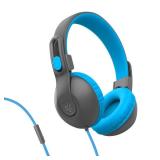 JLab JBuddies Folding Gen 2 Wired Headphones - Blue & Gray