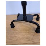 Medline Aluminum Quad Cane with Large Base for Balance, Knee Injuries, Leg Surgery Recovery & Mobility, Portable, Lightweight Walking Aid for Seniors & Adults - Cane Supports 300 lbs and Weighs 4 lbs