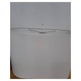 Modern Ring Floor Lamp Brushed Nickel Finish - Threshold: ETL Listed, Cotton/Polyester Shade, Metal Body - Retail: $70