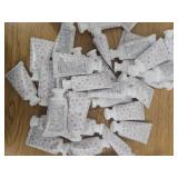 36 Christmas Hand Cream with Nail File Gifts Set Snowflake Hand Cream & Nail File Christmas Party Favors Travel Size Skin Lotion Xmas Party Supplies for Guests