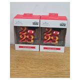 Hallmark Disney Mickey Mouse Icon 2023 Christmas Ornament 2 Pack