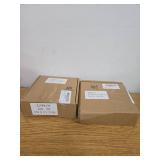 2 Boxes of 60Pcs Christmas Pins Cute Gifts Bulk Christmas 2025 Advent Calendar Santa Claus Gingerbread Xmas Tree Cartoon Acrylic Lapel Brooches Stocking Stuffer Gift Bag Fillers for Bag Hat Cloth Part