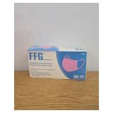 50 Pack of Disposable 3 Layer mouth/nose protection mask with ear loops