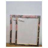 JWVK 2 Count of Funny Black Cat Bathroom Canvas Wall Art Prints, Vintage Cat on the Toilet Wall Decor Posters for Bathroom Washroom Restroom, 11x15 Inch Framed