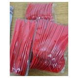 2 Boxes of Srua Don Christmas Party Decorations, Merry Christmas Paper Plates and Napkins Party Supplies Tableware, Holiday Xmas Balls Theme Plate, Cup, Napkin, Disposable Cutlery, Serves 24