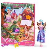 Baljinder 2025 Advent Calendar with Doll, 12 Surprise Accessories Including Clothing Glasses Hand Bags & High Heels, Kids Advent Calendar for Girls Ages 4-7, Holiday Party Birthday