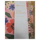 2 Count of And Per Se 2026 Planner with Pattern, A4 Size-Daily, Weekly & 18-Monthly Planner, Daily Schedule, Monthly Tabs, 100 GSM Thick Paper(Elegant Florals)