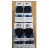 Wet Brush Mini Detangler Hair Brush Black 4 Count