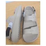 Mens Sandals, Beach Sandals & Slides, Comfortable Summer Slippers & Beach Shoes for Men, Lightweight & Non-Slip, Black Slides, Comfortable Slides SIZE 9