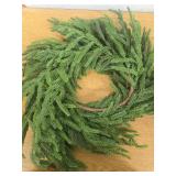 6 FT Christmas Norfolk Pine Garland Real Touch Artificial Faux Greenery Pine Christmas Garland Decorations for Home Mantle Table Stairs Door Fireplace Indoor Outdoor Xmas Holiday Decor