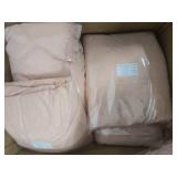 Showgeous 6 Panels Blush Pink Ceiling Drapes for Wedding Ceiling Drapes 5ftx30ft Wedding Arch Draping Fabric Sheer Curtains Voile Chiffon Drapery Draping Wedding Ceiling Decorations for Party Ceremony