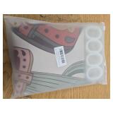 Christmas Shower Curtain 60Wx72H Merry Xmas Western Cowboy Santa Claus Retro 70s Howdy Pine Tree Cactus Hat Boots Bathroom Decor Modern Disco Ball Bath Curtain Fabric Polyester 12 Pack Hooks