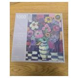 TAOZI&LIZHI Puzzles for Adults 1000 Pieces, Flower in Vase Jigsaw Puzzles for Challenging Family Home Decor Gifts DIY Puzzle Colorful Art - 20 x 27 Inches