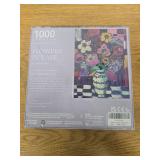 TAOZI&LIZHI Puzzles for Adults 1000 Pieces, Flower in Vase Jigsaw Puzzles for Challenging Family Home Decor Gifts DIY Puzzle Colorful Art - 20 x 27 Inches