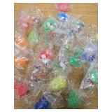 YBSOP 25 Pack Christmas Mini Squeeze Balls Toys, Christmas Stress Ball Pack Perfect for Christmas Party Favors Christmas Sock Fillers Gifts