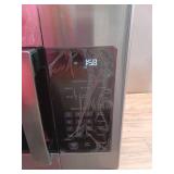 GE - 1.6 Cu. Ft. Over-the-Range Microwave with Convenience Cooking Controls - Stainless Steel (Dented)- Retail: $389