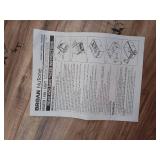 NuTone Ceiling Bathroom Exhaust Fan w/ Light and 1300-Watt Heater - 80 CFM - Retail: $139