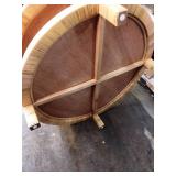 bali & pari Kalimantan Rattan and Mahogany Wood Coffee Table Light Honey - Retail: $325