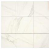 Bianco Calacatta 12 in. x 12 in. Glazed Porcelain Floor and Wall Tile (14.55 sq. ft. / Case)