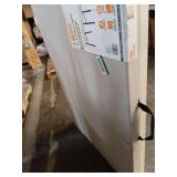 8 ft. Rectangle Almond Resin Top Folding Utility Table Seats 8 - Retail: $80