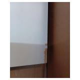 Hampton Bay 12 in. W x 24 in. D x 34.5 in. H Assembled Base Cabinet in Satin White - Retail: $189