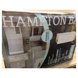 Hampton Bay 12 in. W x 24 in. D x 34.5 in. H Assembled Base Cabinet in Satin White - Retail: $189