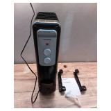 1 500-Watt Oil-Filled Radiant Electric Space Heater with Thermostat