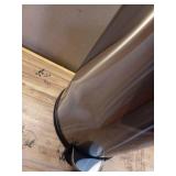 8 Gal. Stainless Steel Round Step-On Trash Can (Dented)