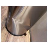 8 Gal. Stainless Steel Round Step-On Trash Can (Dented)