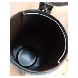 8 Gal. Stainless Steel Round Step-On Trash Can (Dented)