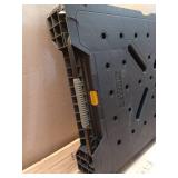 33 in. H Plastic Folding Portable Sawhorse Workbench (Damaged)