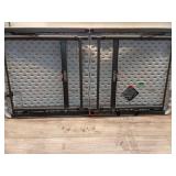 4 ft. One Hand Adjustable Height Fold-in-Half Resin Table; Almond