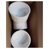 Pack of 3 ,5 in. Schedule 40 PVC Slip Cap 5 unit - Retail: $240